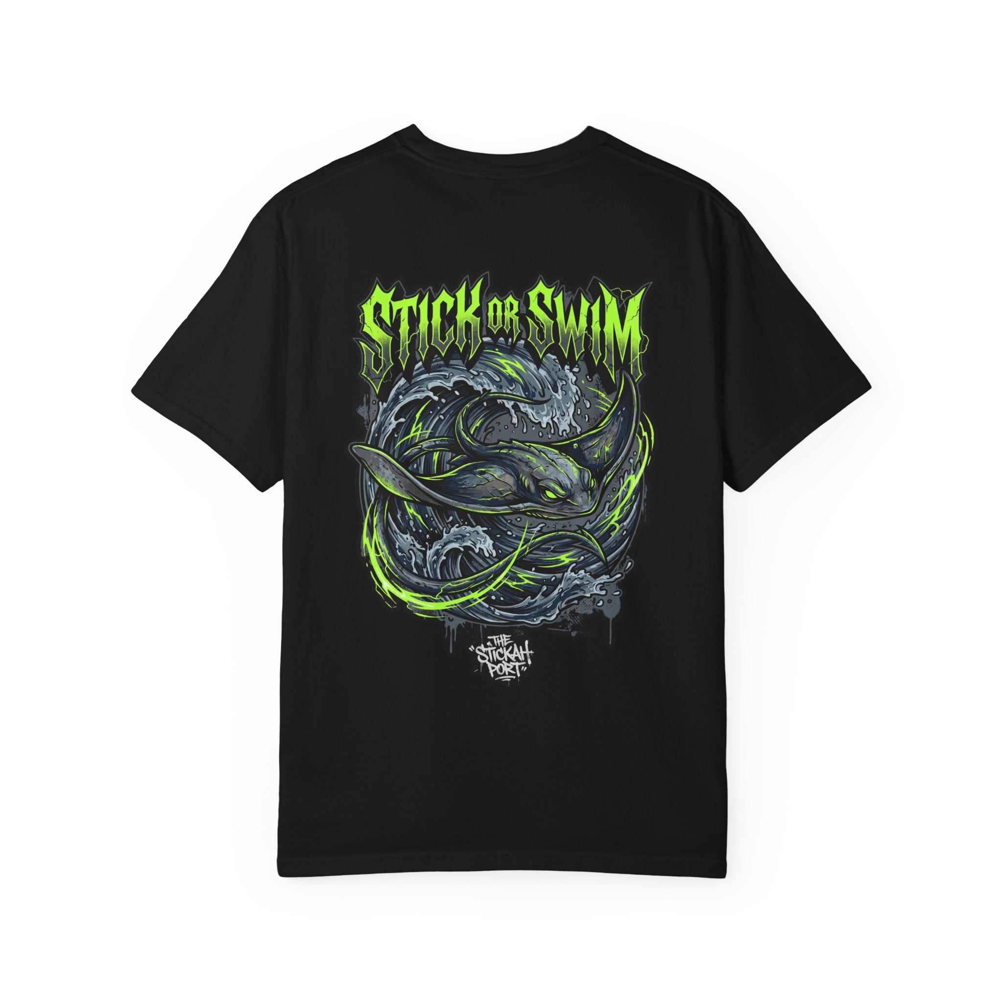 Stick or Swim Sting Ray Graphic T-Shirt