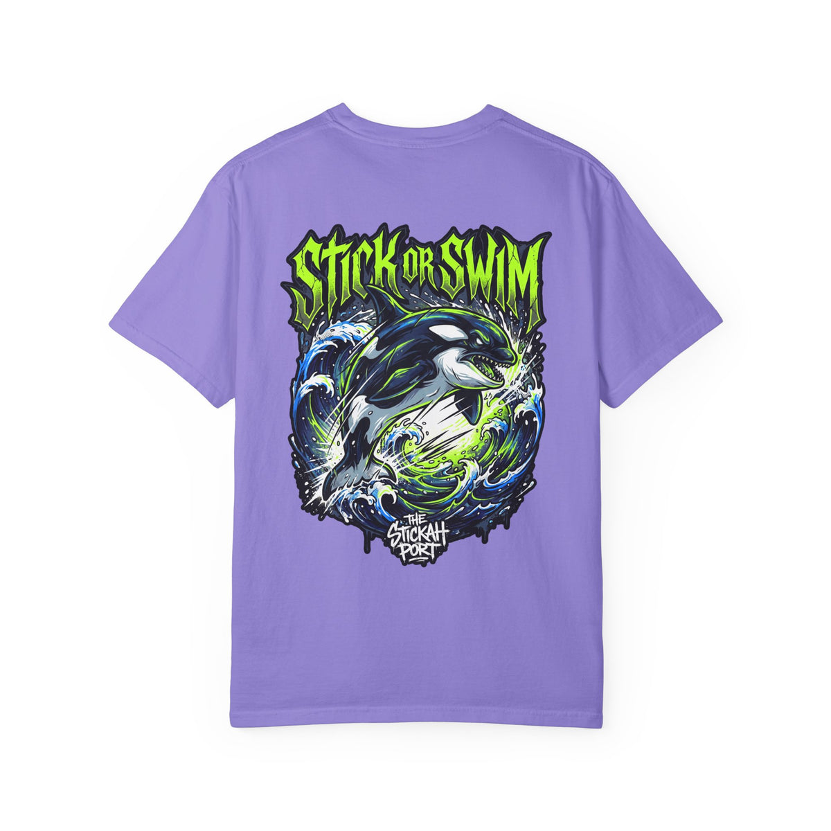 Orca 'Stick or Swim' Graphic T-Shirt