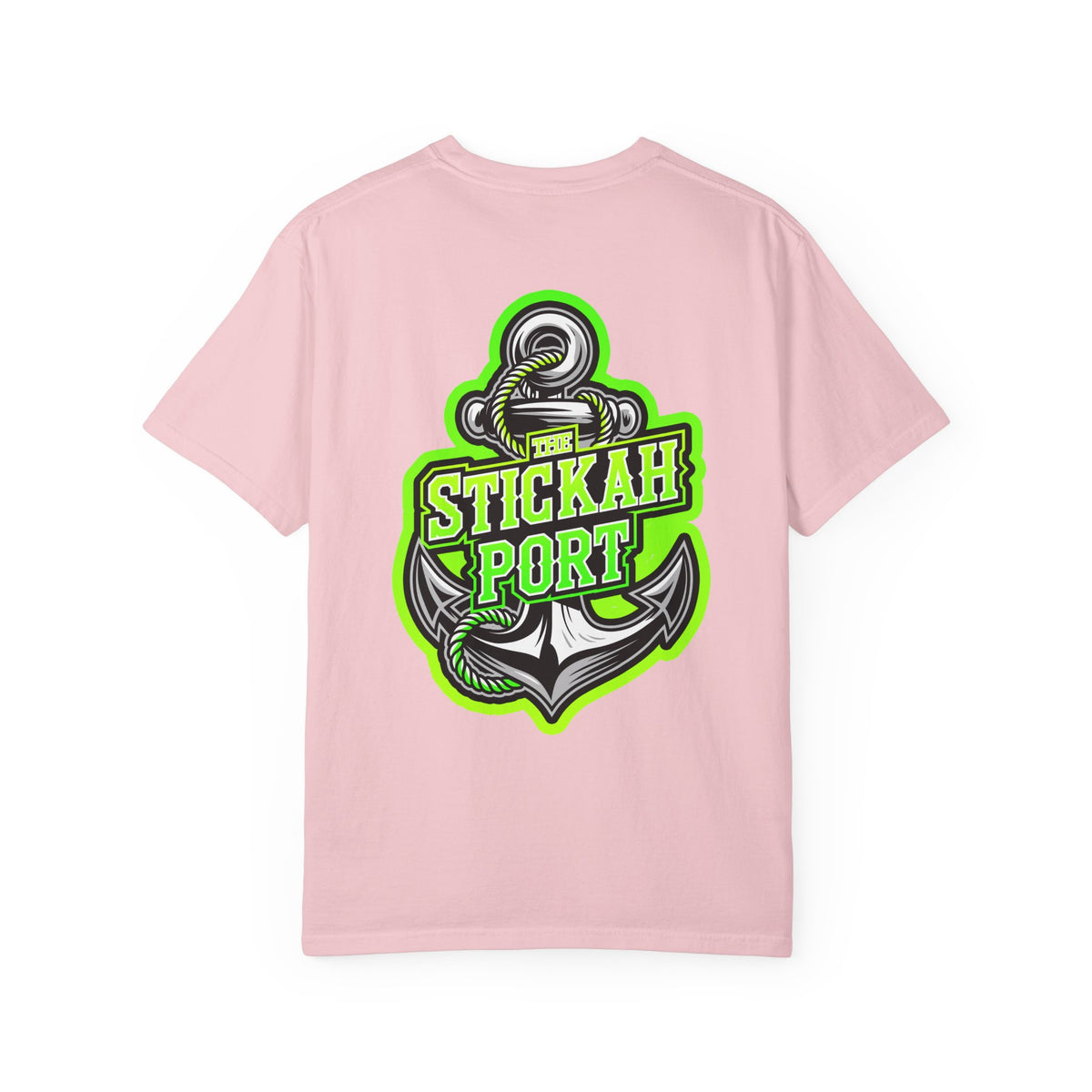 Stickah Port Anchor T-Shirt — Nautical Anchor Logo Tee