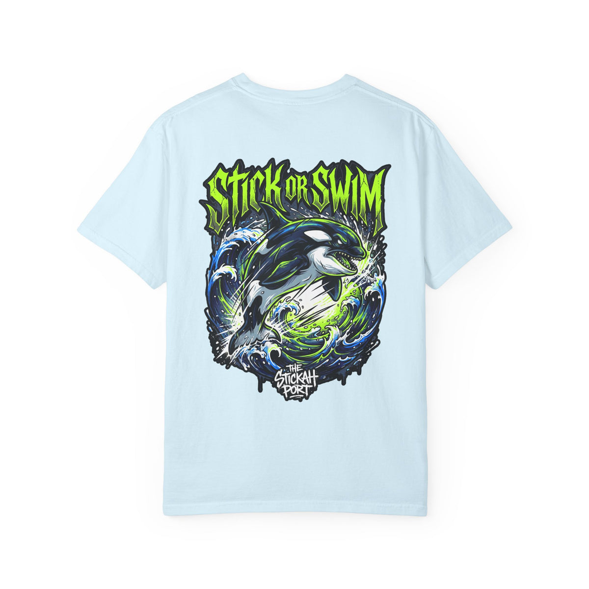 Orca 'Stick or Swim' Graphic T-Shirt
