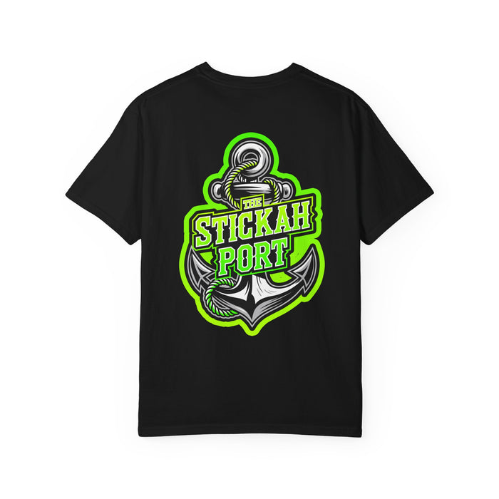 Stickah Port Anchor T-Shirt — Nautical Anchor Logo Tee