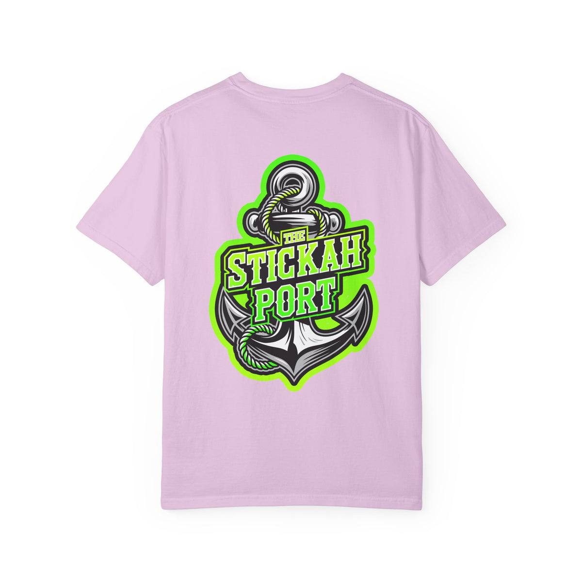 Stickah Port Anchor T-Shirt — Nautical Anchor Logo Tee